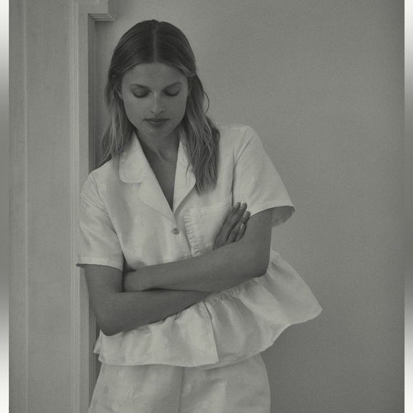 Sister Jane Fleur Pajama Top (Bridal Pajama) - Picture 3 of 5